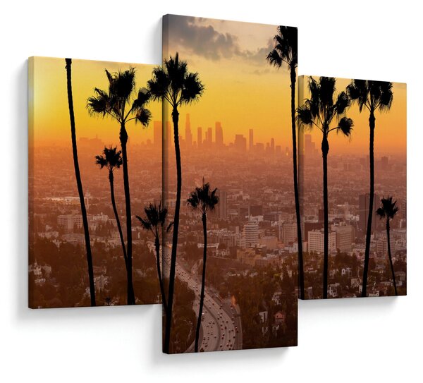 Kép - Los Angeles panorámája (90x60 cm)