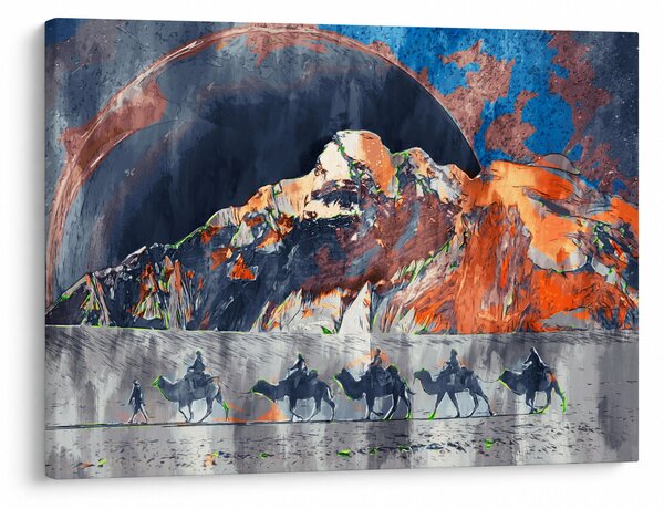Kép - A sweathouse-ok illusztrációja (70x50 cm)