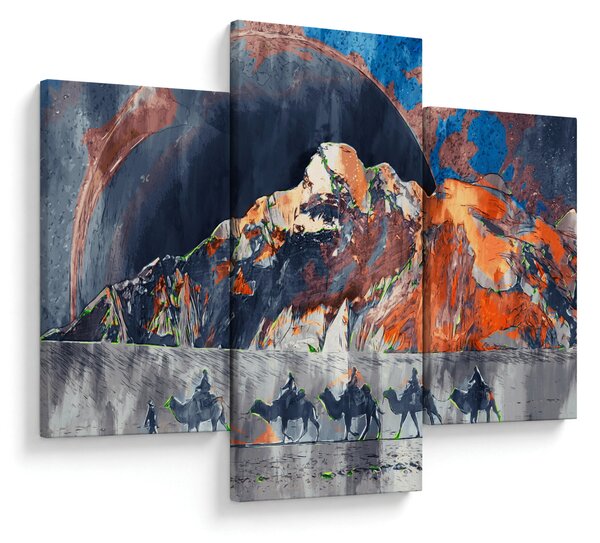 Kép - A sweathouse-ok illusztrációja (90x60 cm)