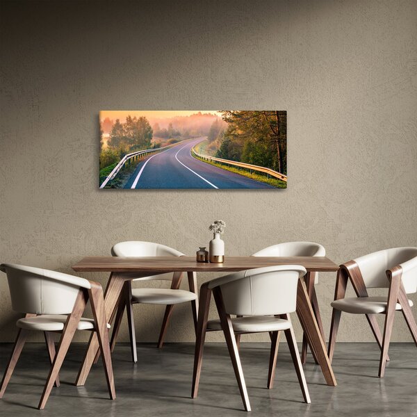 Kép - Az utazás napfelkeltekor (120x50 cm)