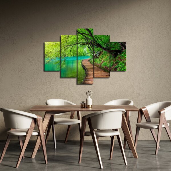 Kép - Plitvicei-tavak (150x105 cm)