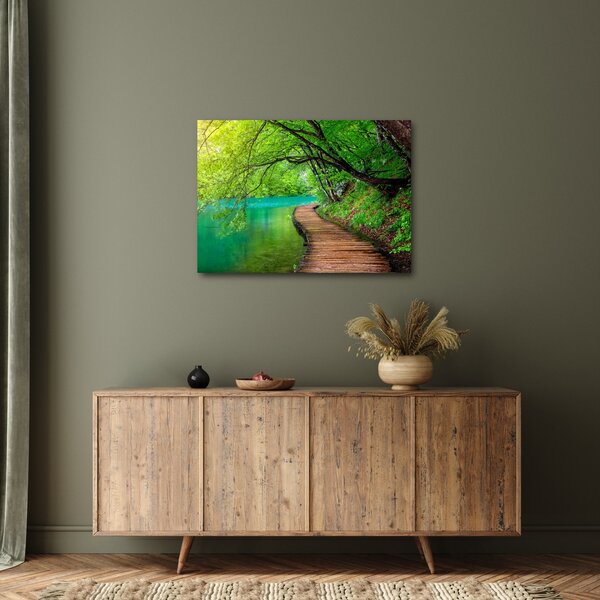 Kép - Plitvicei-tavak (70x50 cm)