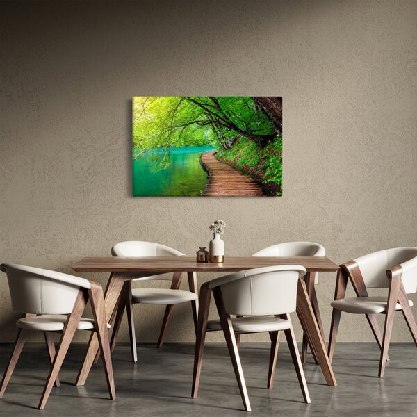Kép - Plitvicei-tavak (90x60 cm)