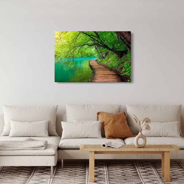 Kép - Plitvicei-tavak (90x60 cm)
