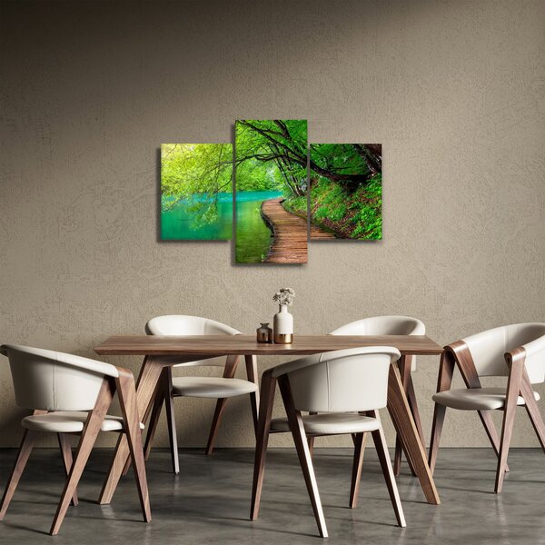Kép - Plitvicei-tavak (90x60 cm)