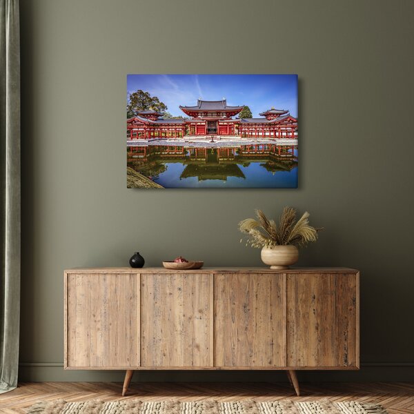 Kép - Buddhista templom (90x60 cm)