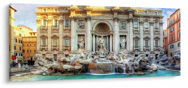 Kép - Trevi-kút (120x50 cm)