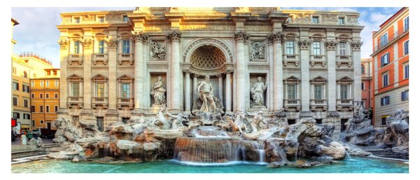 Kép - Trevi-kút (120x50 cm)