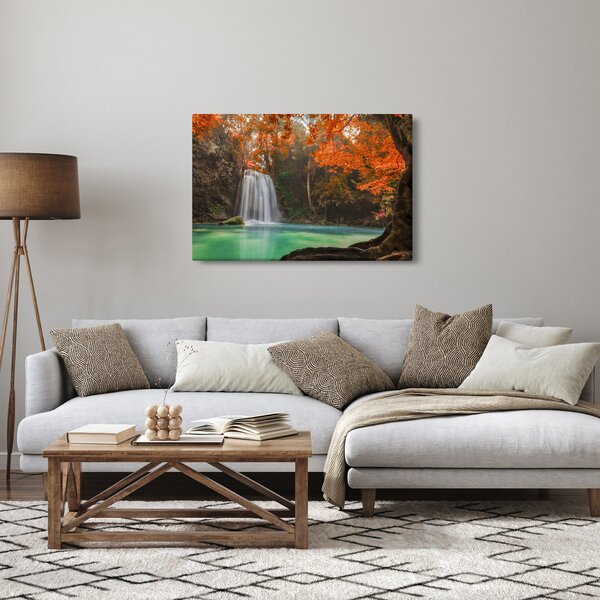 Kép - Vízesés Thaiföldön (90x60 cm)