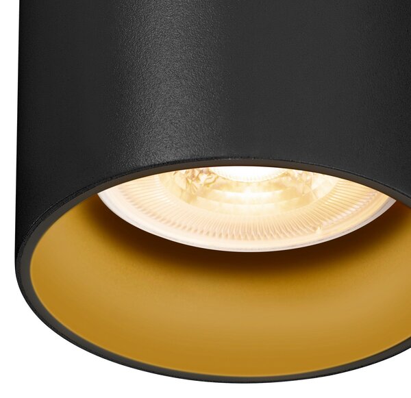 Spotlámpa SLV, Asto Tube, dimmable, Fekete, Étkező, Alumínium, Modern