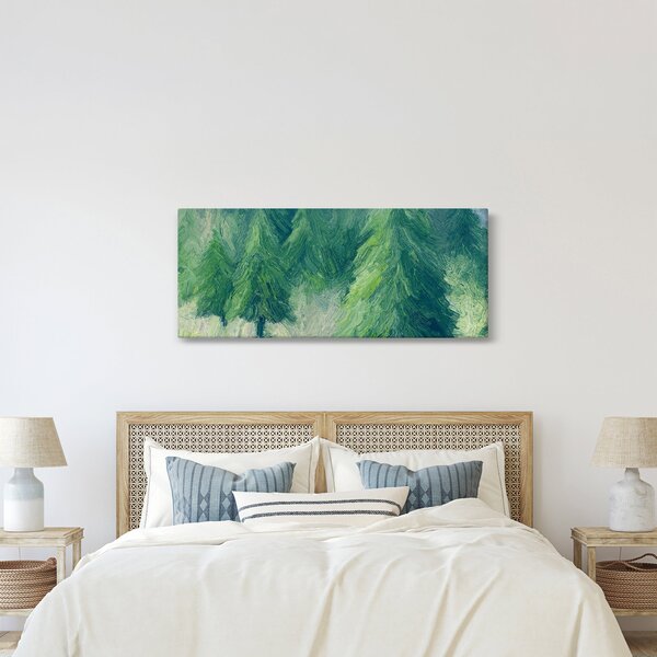 Kép - Festett tűlevelűek (120x50 cm)