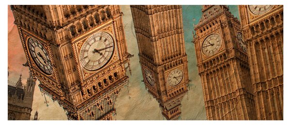 Kép - Big Ben, London (120x50 cm)