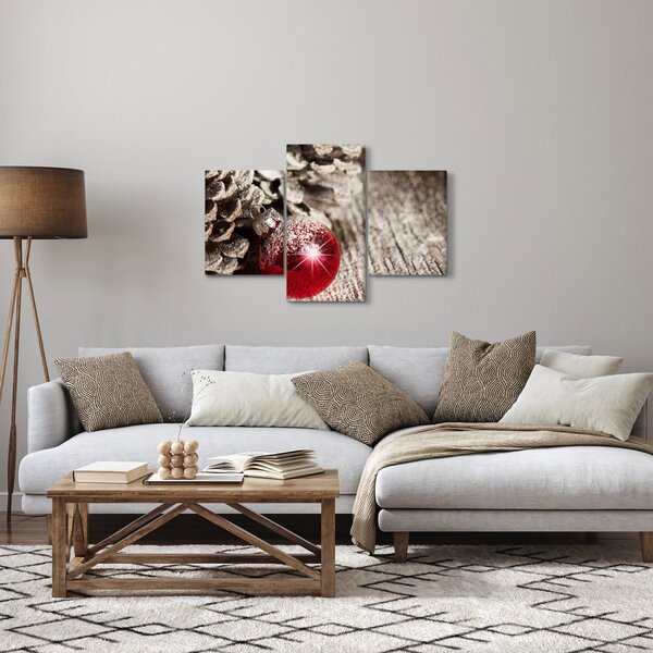 Kép - Karácsonyi dekorációk (90x60 cm)