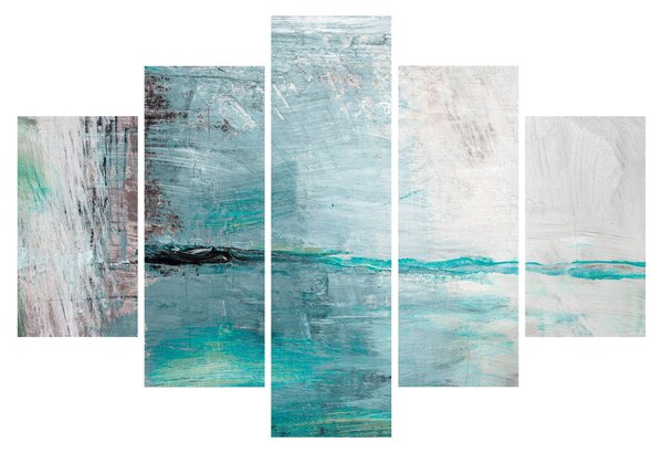 Kép - Absztrakt olajfestmény (150x105 cm)