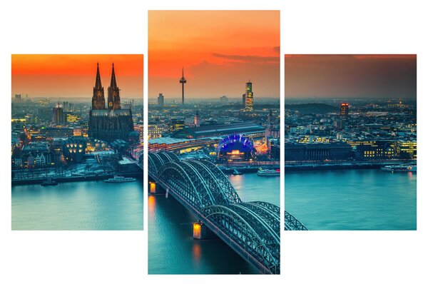 Kép - Köln (90x60 cm)