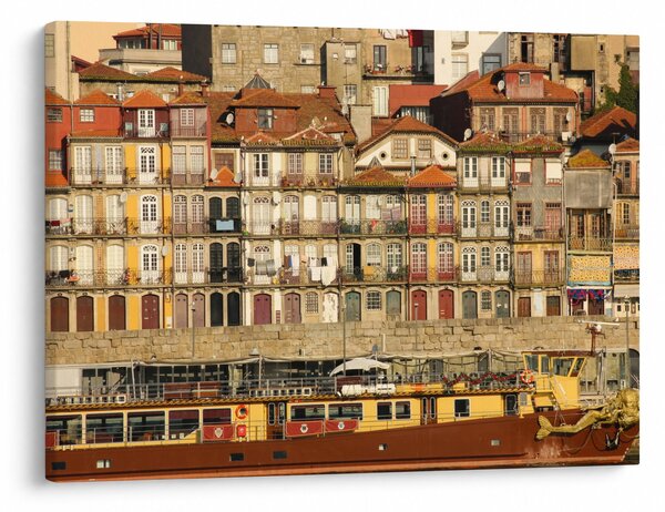 Kép - Vízparti negyed, Portugália (70x50 cm)