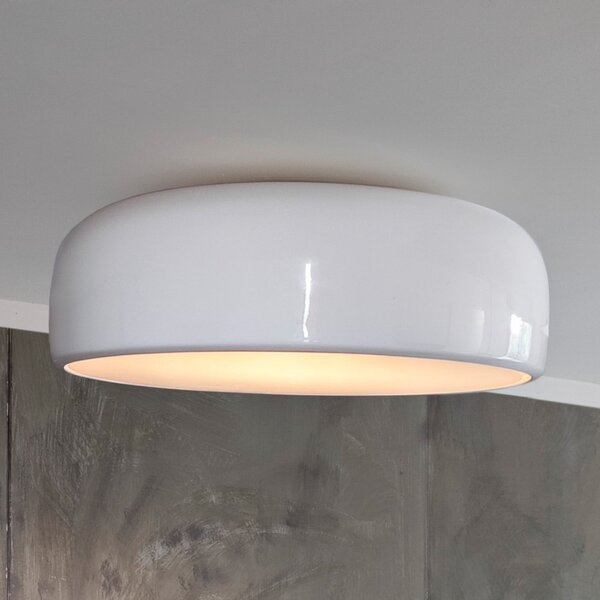 Mennyezeti Lámpa FLOS, SMITHFIELD, dimmable, Fehér, Nappali, Fém, Dizájn