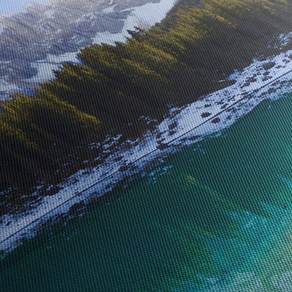 Kép - Karersee tó (120x50 cm)
