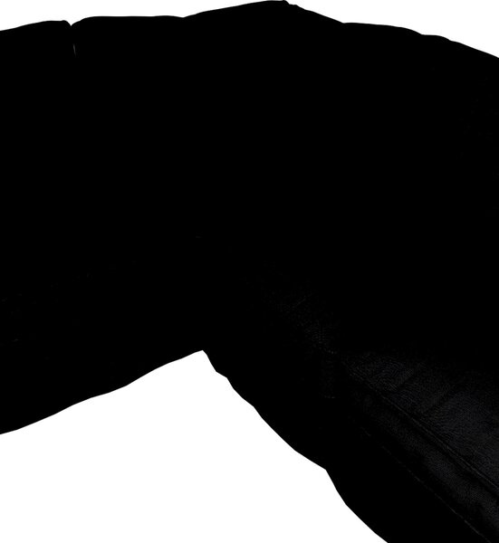 Ektorp sarokkanapé huzat termék színe fekete szövet fonott