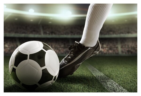 Kép - Futball labda (90x60 cm)