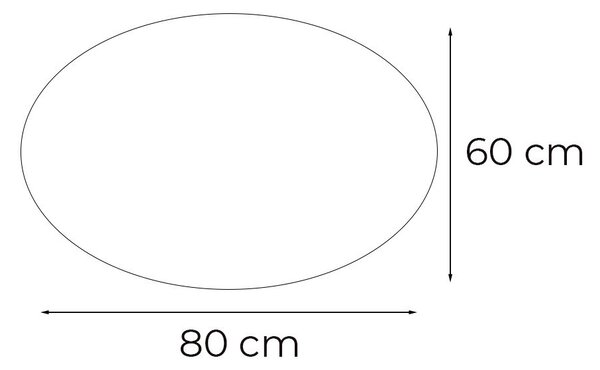 Ria 80 tükör led világítással