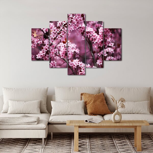 Kép - Rózsaszín sakura (150x105 cm)