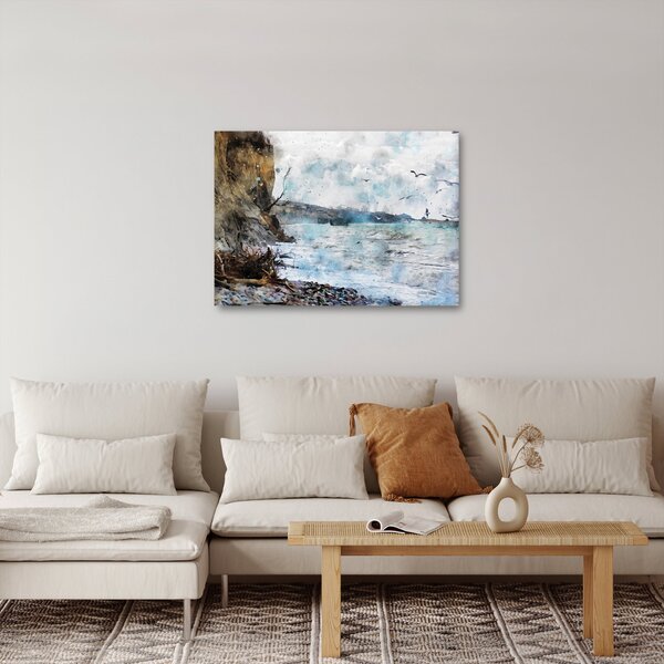 Kép - Zátony, akvarell (70x50 cm)
