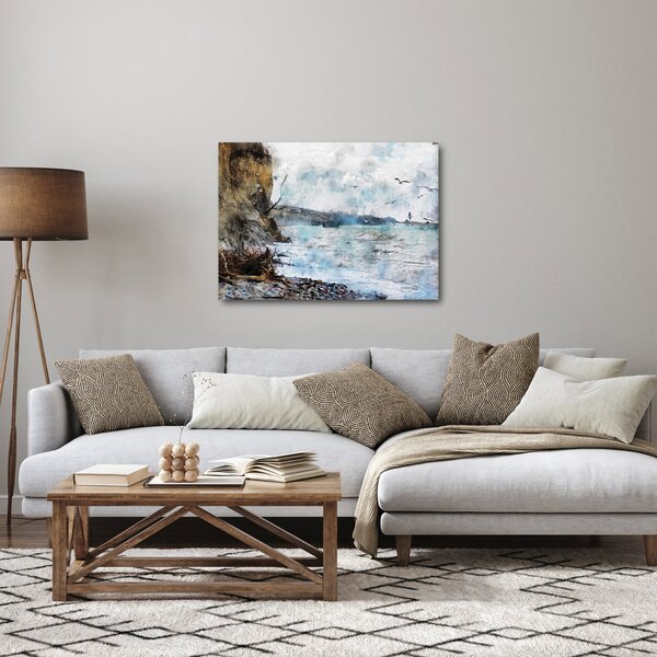 Kép - Zátony, akvarell (70x50 cm)
