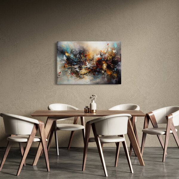 Kép - Absztrakt grafika (90x60 cm)