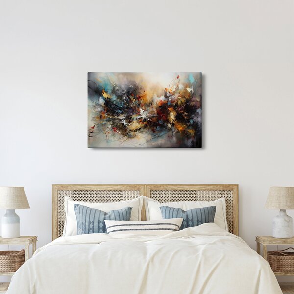 Kép - Absztrakt grafika (90x60 cm)