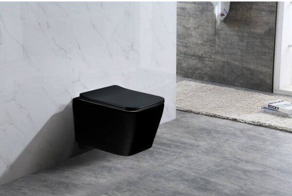 Mexen Teo WC csésze fekete, beépíthető
