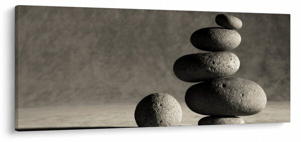 Kép - Szürke kövek (120x50 cm)