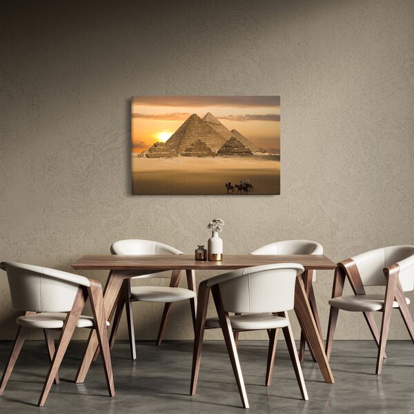 Kép - Piramisok (90x60 cm)