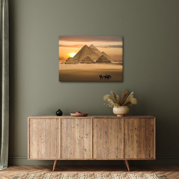 Kép - Piramisok (70x50 cm)