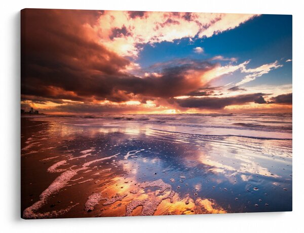 Kép - Esti strand (70x50 cm)