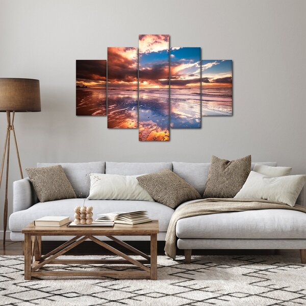 Kép - Esti strand (150x105 cm)