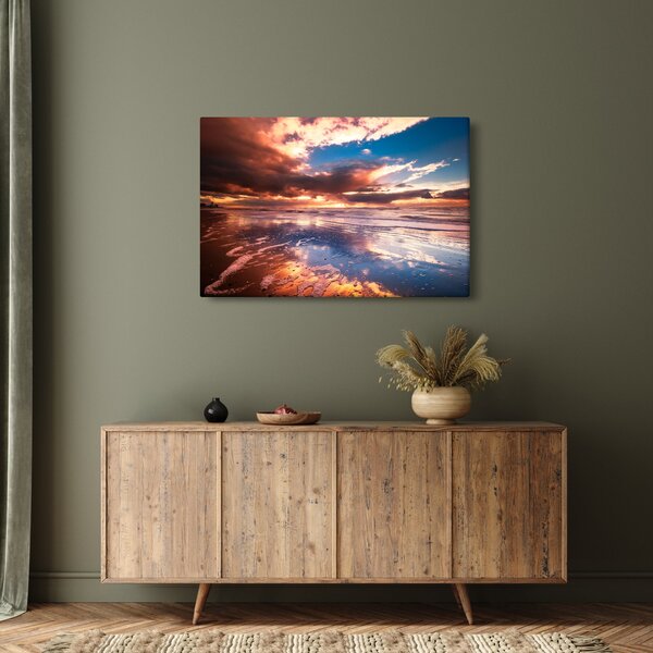 Kép - Esti strand (90x60 cm)
