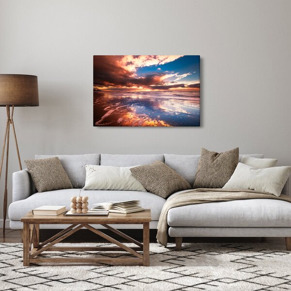 Kép - Esti strand (90x60 cm)