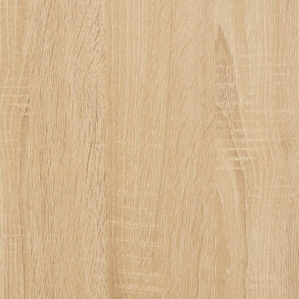 2 db sonoma tölgy fali polc rúddal 60 x 16 x 14 cm (835435)