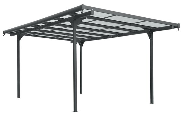 Lanit Plast alumínium pergola LANITPLAST ALU 53 antracit + bronz PC (LG4121)