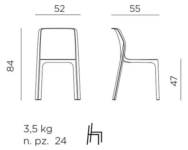 BIT kerti szék