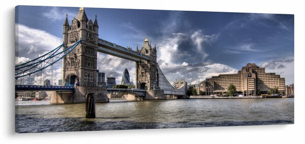 Kép - Tower Bridge Londonban (120x50 cm)
