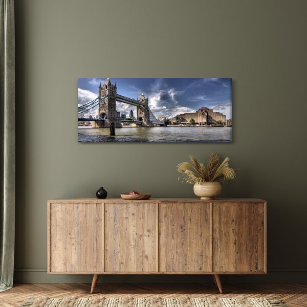Kép - Tower Bridge Londonban (120x50 cm)