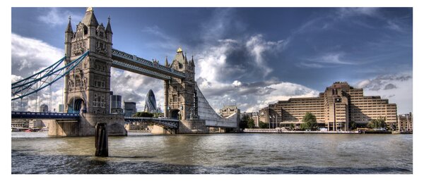 Kép - Tower Bridge Londonban (120x50 cm)