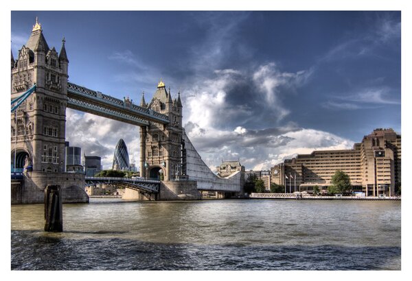 Kép - Tower Bridge Londonban (90x60 cm)