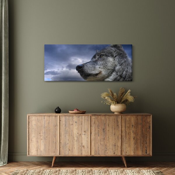 Kép - Farkas feje (120x50 cm)