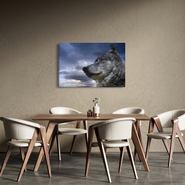 Kép - Farkas feje (90x60 cm)