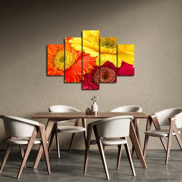 Kép - Virágok Gerbery (150x105 cm)