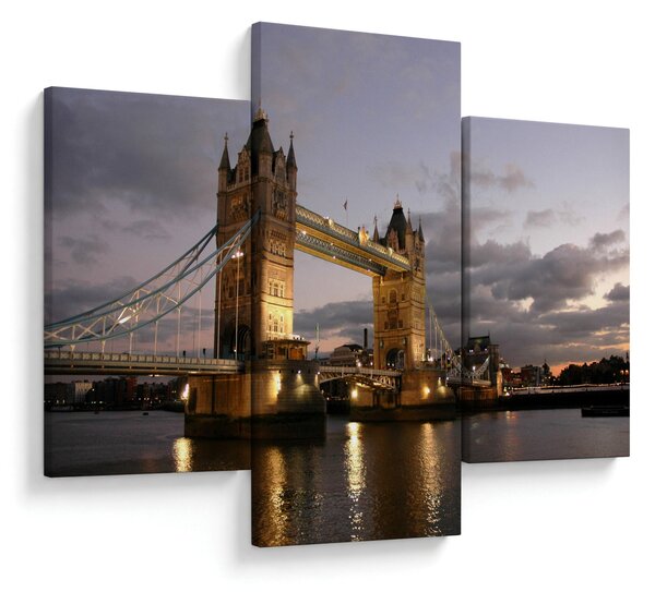 Kép - Tower Bridge éjszaka (90x60 cm)
