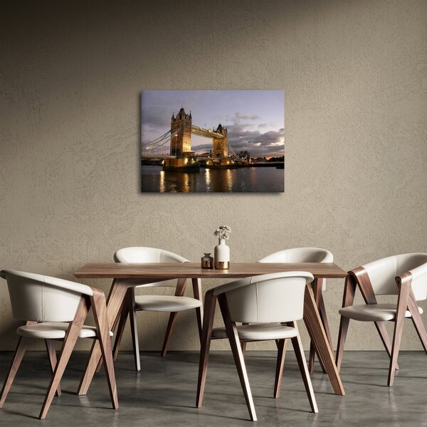 Kép - Tower Bridge éjszaka (70x50 cm)